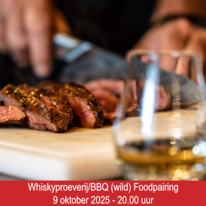 Whiskyproeverij met BBQ (wild) Foodpairing